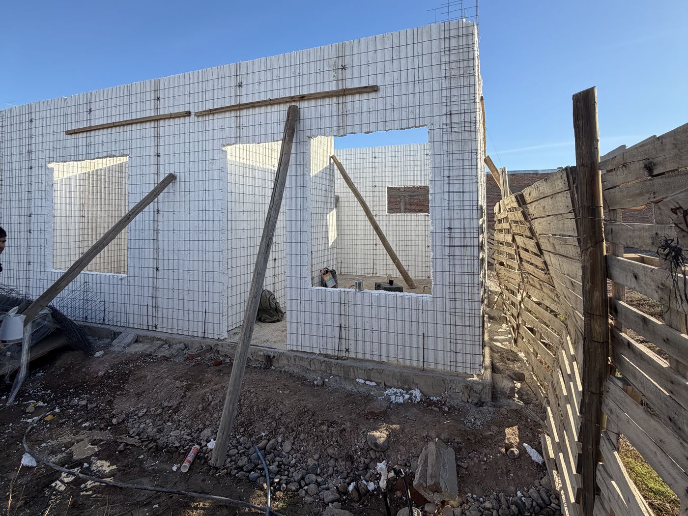 Paneles del Sistema Cassaforma en obra